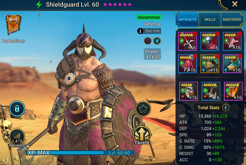 Shieldguard build