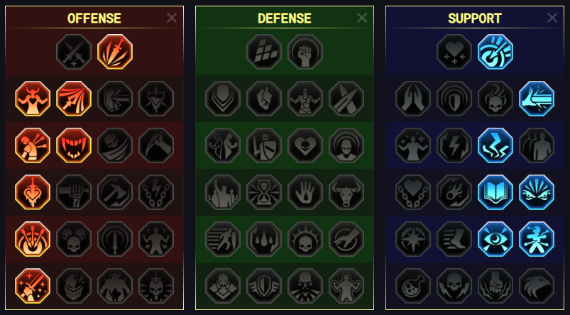 Dhukk the Pierced Late Game masteries