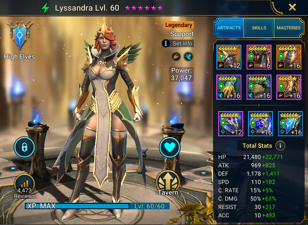Lyssandra build