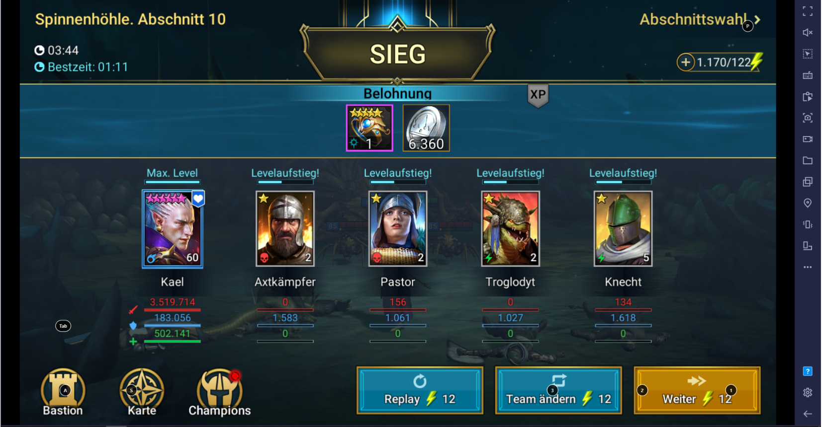spider team build early game