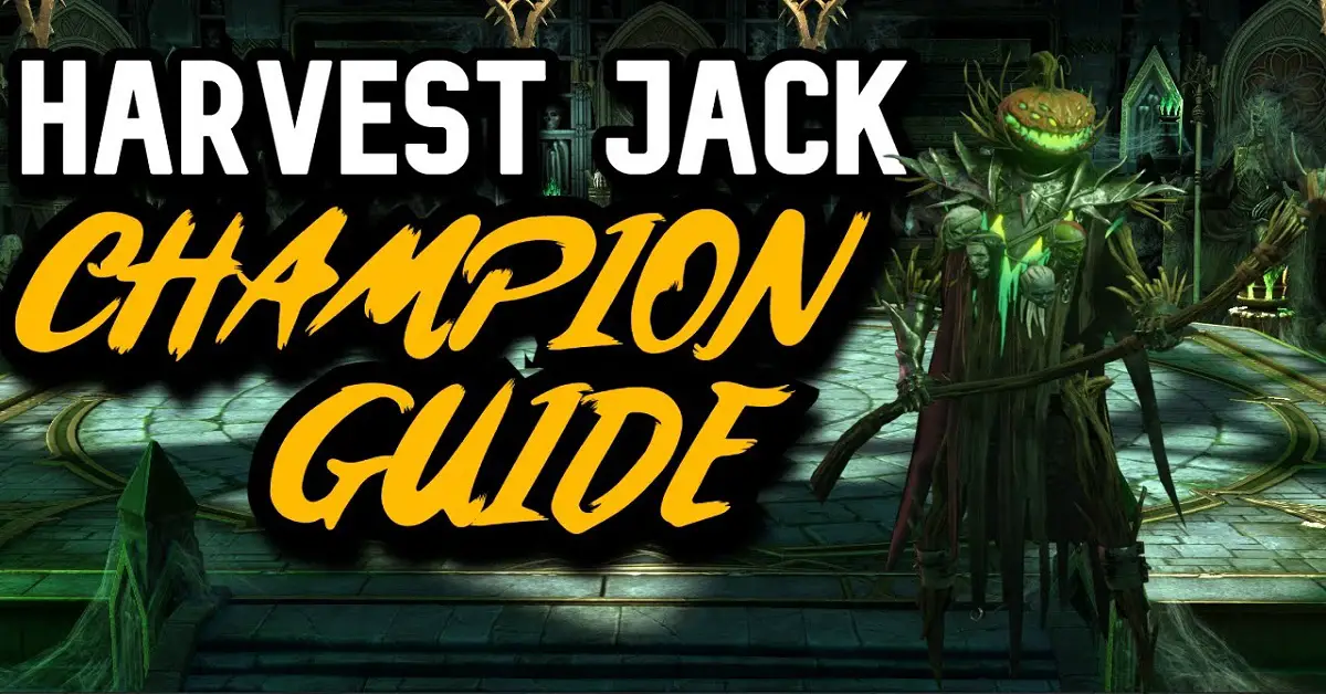 Harvest Jack champion guide