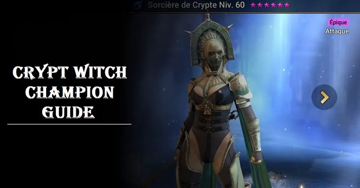 crypt witch champion guide