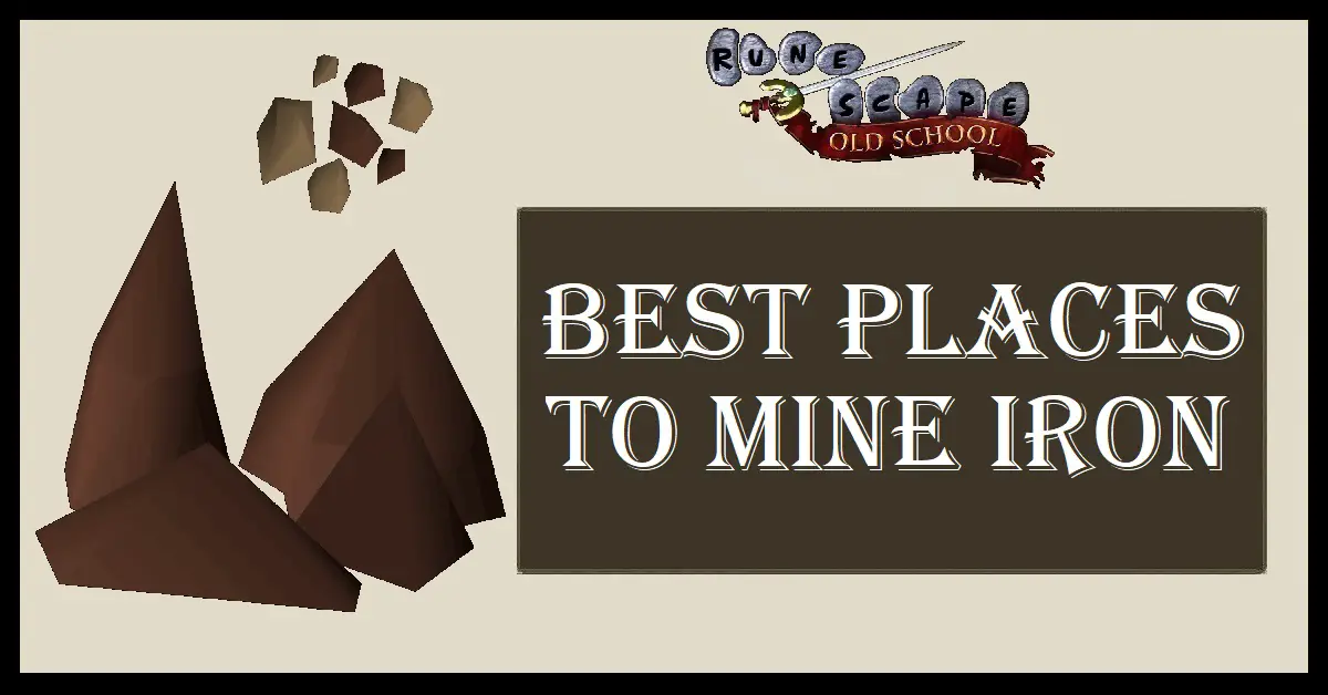 OSRS Best Places to Mine Iron