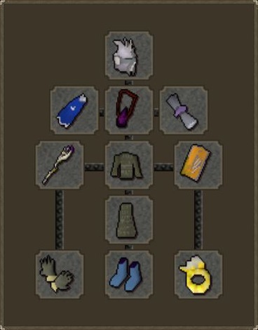 budget magic gear for dragons osrs