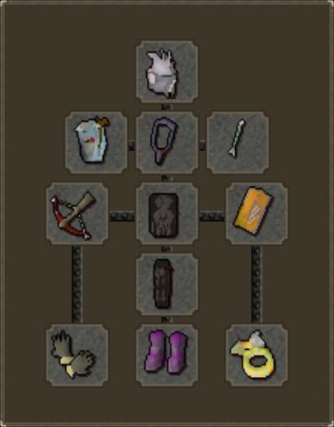 budget range gear for red dragons osrs