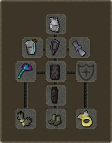 budget ranged blowpipe setup for hellhounds in osrs