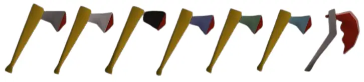 osrs woodcutting axe types