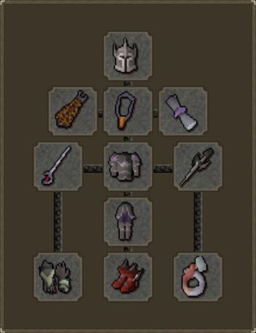 max melee rapier gear for sand crabs in osrs