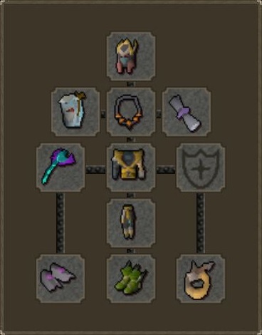 max ranged gear for killing ammonite crabs osrs