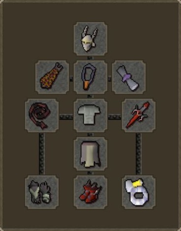 mid-tier melee gear setup for rock crabs in osrs