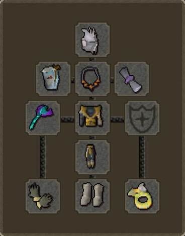 mid-tier ranged blowpipe setup for hellhounds in osrs
