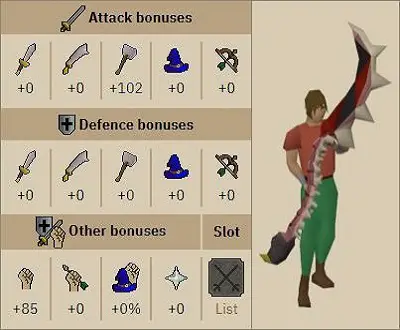 osrs Abyssal Bludgeon stats