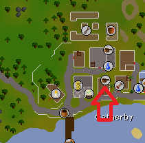 osrs Catherby cooking spot