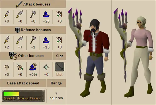 osrs Trident of the Swamp stats