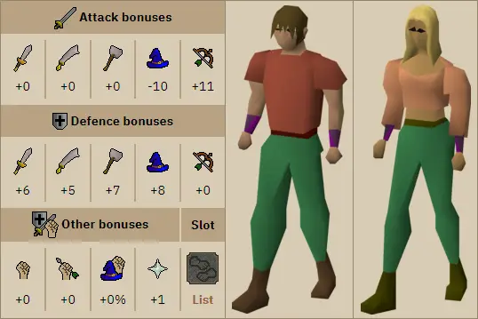 osrs blessed d'hide vambs stats