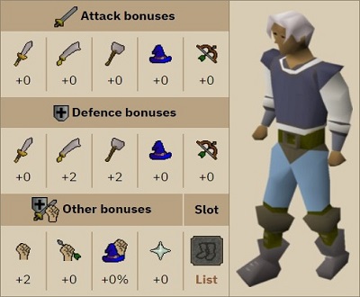 osrs climbing boots stats