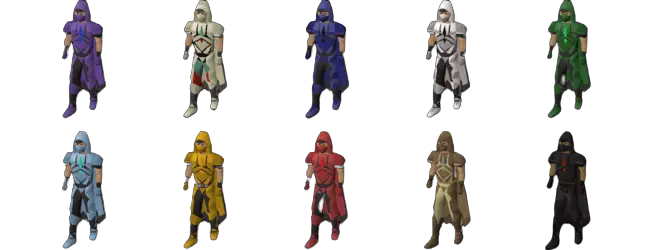 osrs graceful outfit recolours