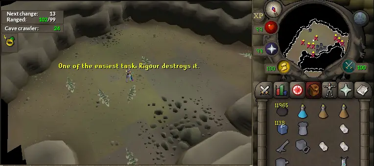 osrs turael skipping cave crawlers location
