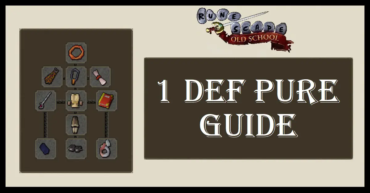 1 Def Pure Guide OSRS