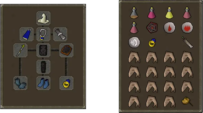 Gear and Inventory example for mage arena 2 osrs