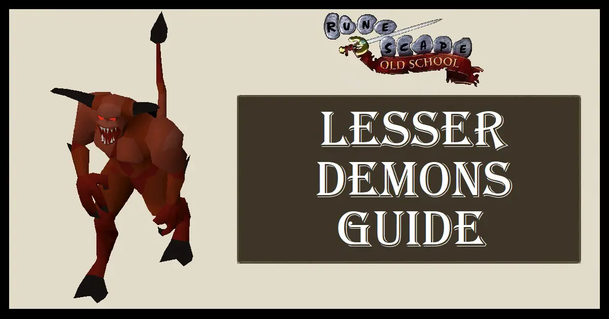 Lesser Demon Guide OSRS