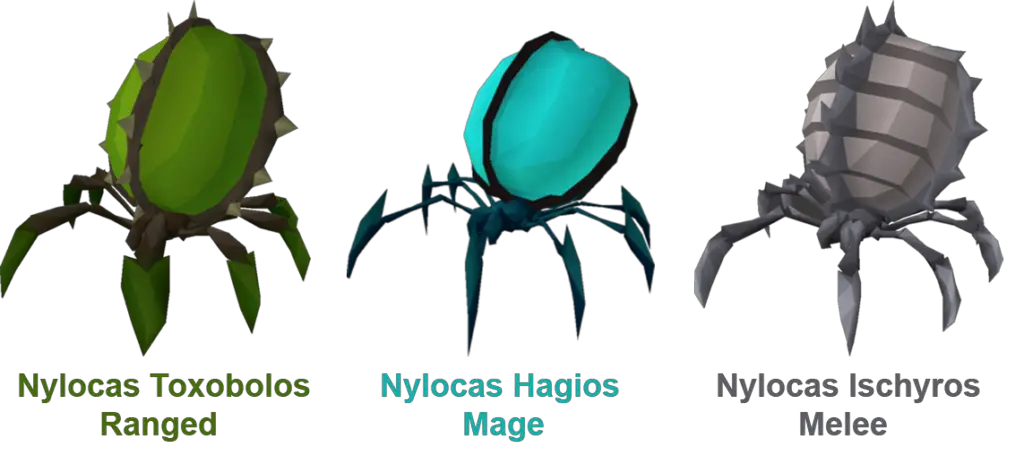 Nylo attack styles