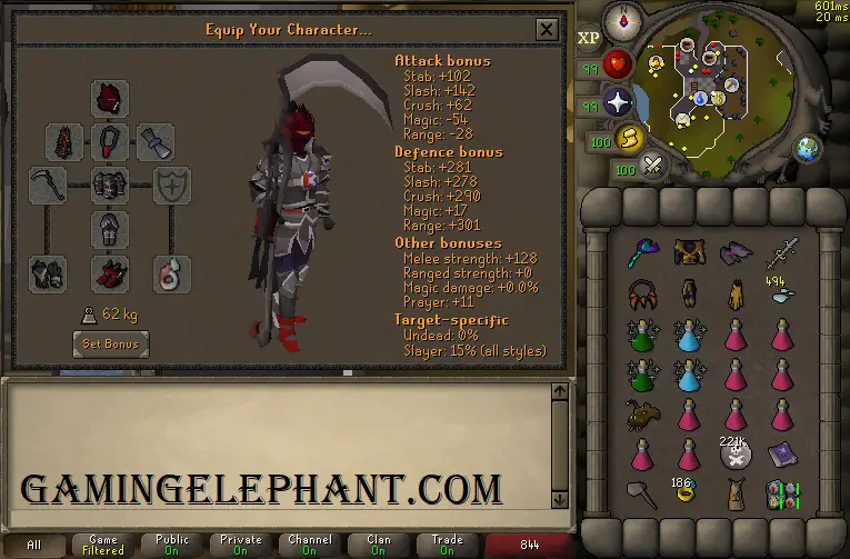 OSRS Grotesque Guardians Gear