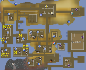 OSRS Houses assigned in Stealing Artefacts