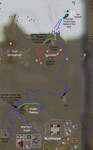 OSRS How to get to the God Wars Dungeon