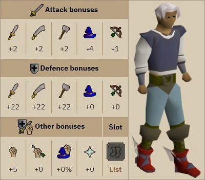 OSRS Primordial Boots Stats