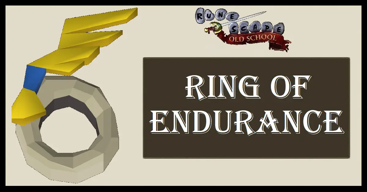 Ring of Endurance OSRS