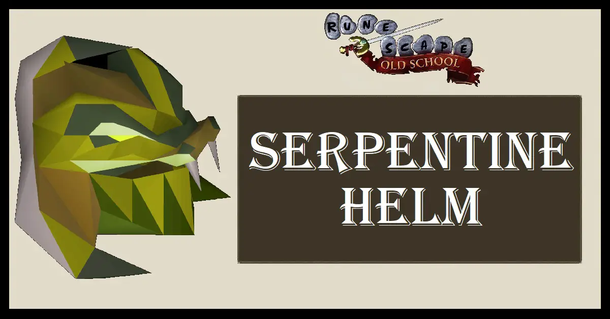 Serpentine Helm OSRS