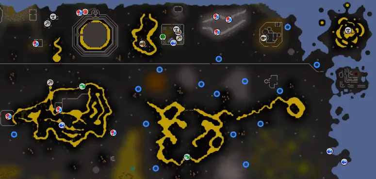 osrs Potential spawn points for mage arena 2 bosses