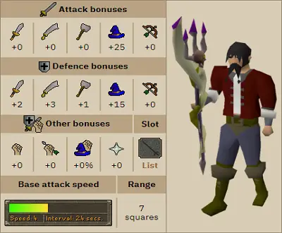 osrs Trident of the Swamp Stats
