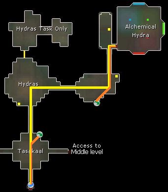 osrs route to hydra